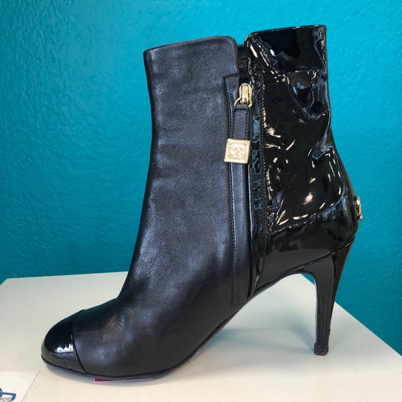 Chanel Black Heeled Bootie - Picture 7 of 8